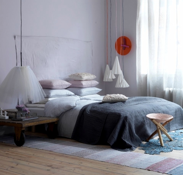 Pastel bedroom colors - 20 ideas for color schemes