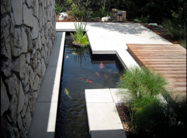 Pond in the backyard using five useful tips to create