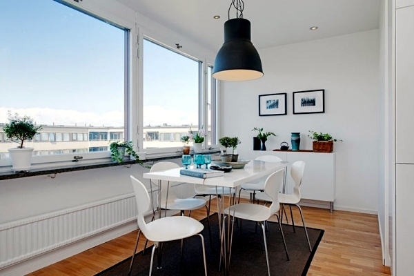 Renovated apartment in Gothenburg, Sweden offers impressive city views