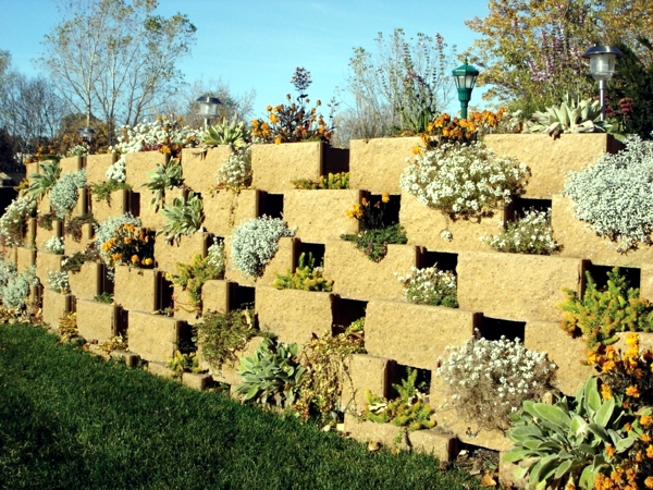 Retaining wall in the garden - 15 ideas for designing terraces
