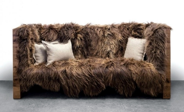 rustic sofa