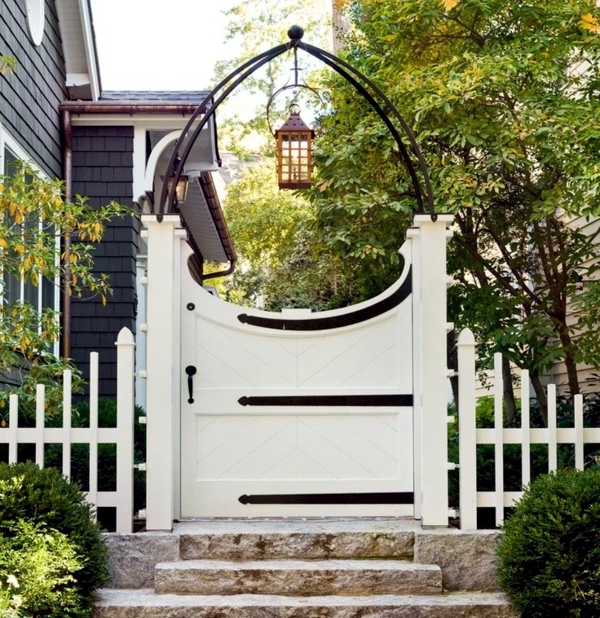 Screening fence or garden wall – 102 ideas for garden design ...