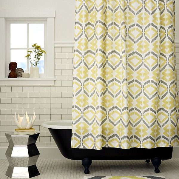 Shower curtains ideas for designs for the modern bathroom interior