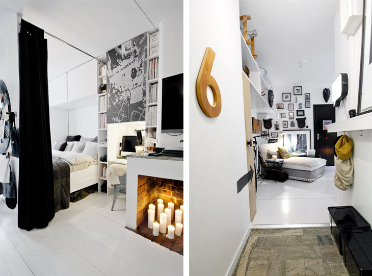 Small Swedish apartment