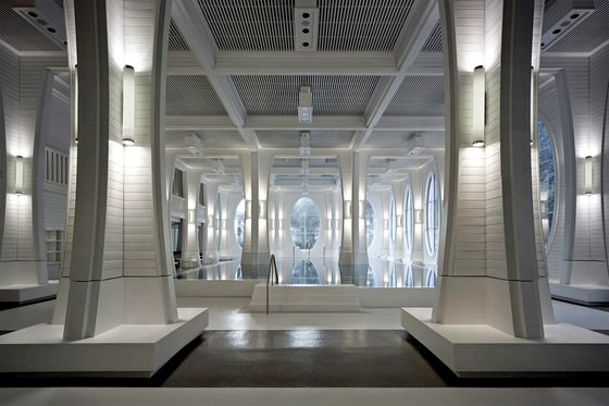 Spa and wellness centers as a stage for creative architectural designs