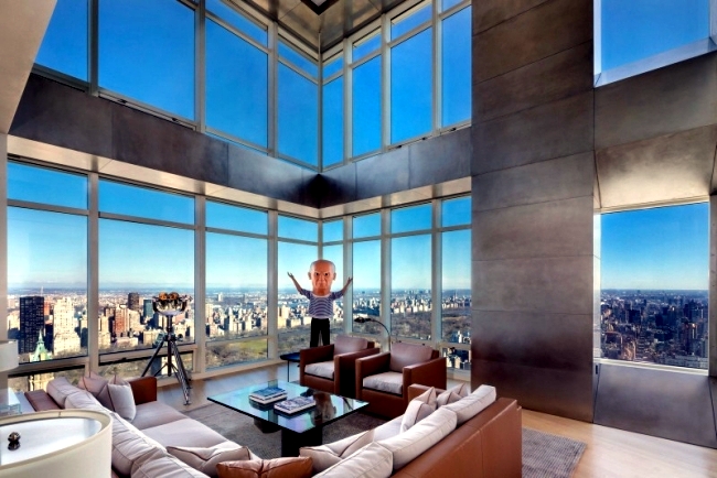 Spectacular duplex in New York - Living in skyscrapers