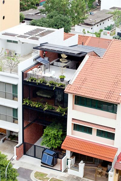 Sustainable house in Singapore