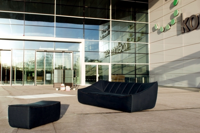The Bahir living room furniture design embodies comfort and elegance