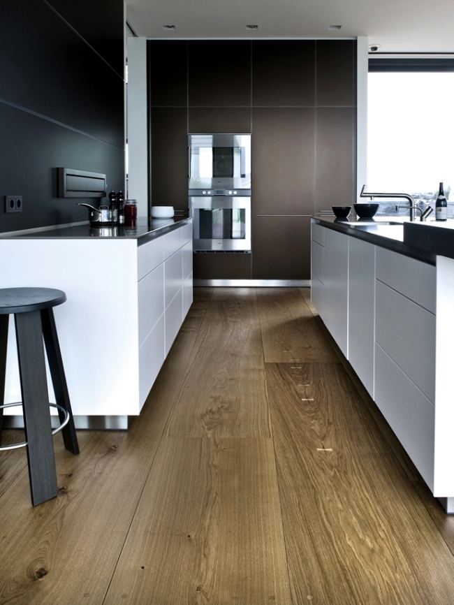 The flooring is made of wood from Dinesen is a hallmark of quality