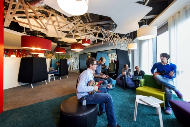 The Google headquarters in Ireland - behind the scenes