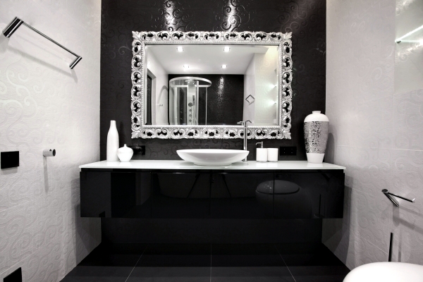 The impressive project Begovaya - a modern apartment in black and white