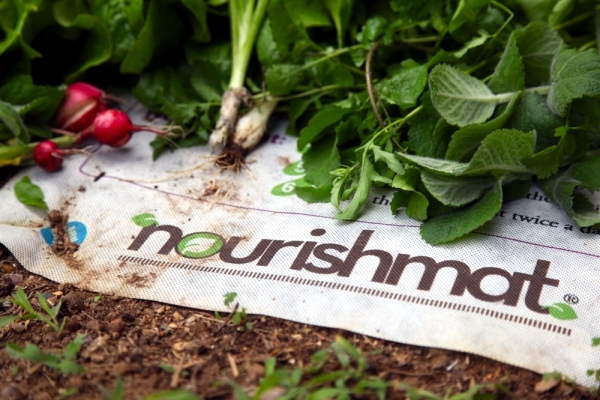 The Nourishmat mini garden project ünterstützt a healthy diet