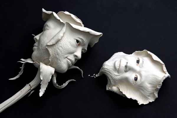 The stunning steel and ceramic sculptures by Johnson Tsang