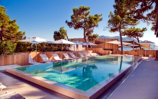 This designer hotel La Plage Alcyon in Corsica - a piece of paradise