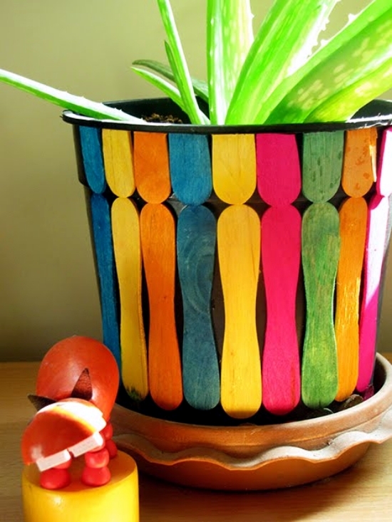Tinker beautiful decoration for the Spring with children - 10 Easy Ideas