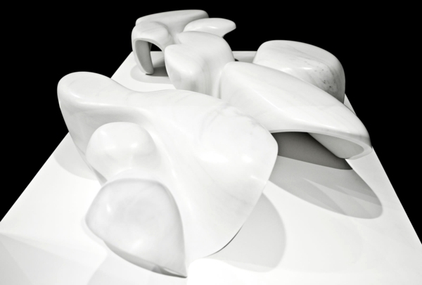 Trends from Milan Furniture Fair 2015 - marble table by Zaha Hadid