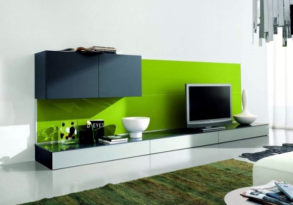 TV furniture for living room in a trendy look - 20 design ideas