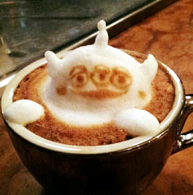 Unusual 3D Latte Art by Japanese artist Kazuki Yamamoto