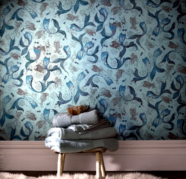 Wallpaper design from Graham & Brown kidnapped in a magic world