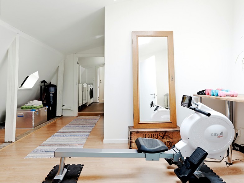 White interior White interior