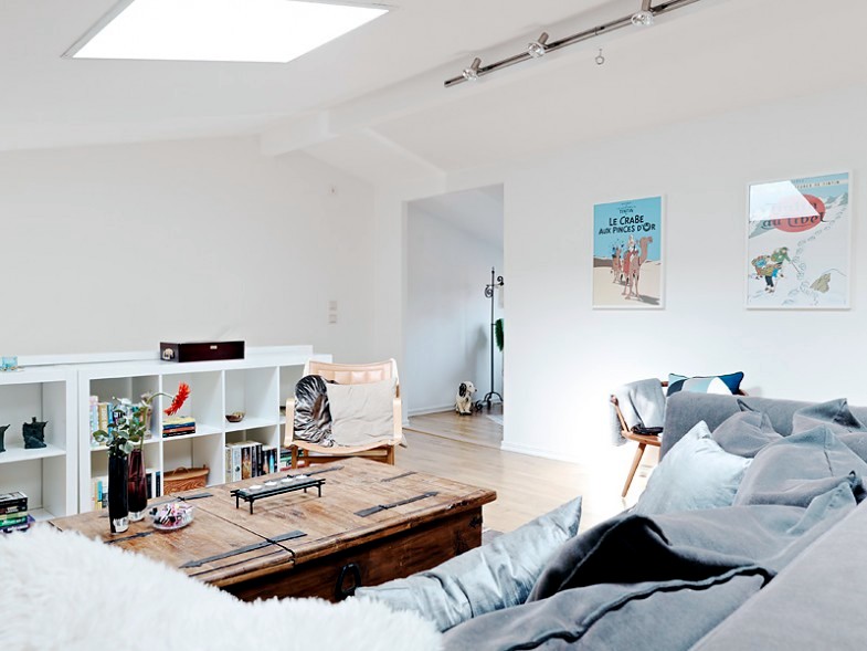 White interior White interior